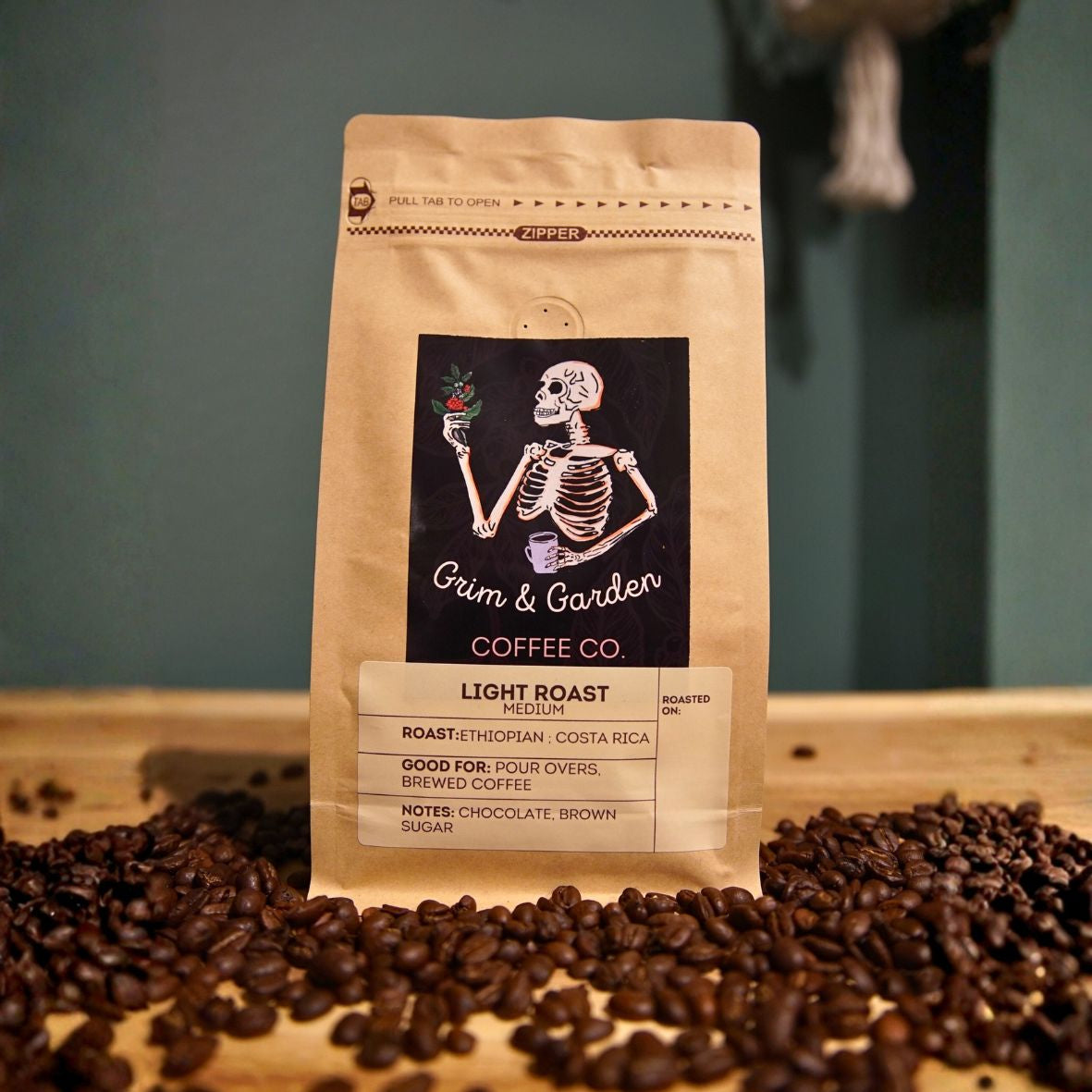 12oz Light Roast Ethiopian Coffee Beans